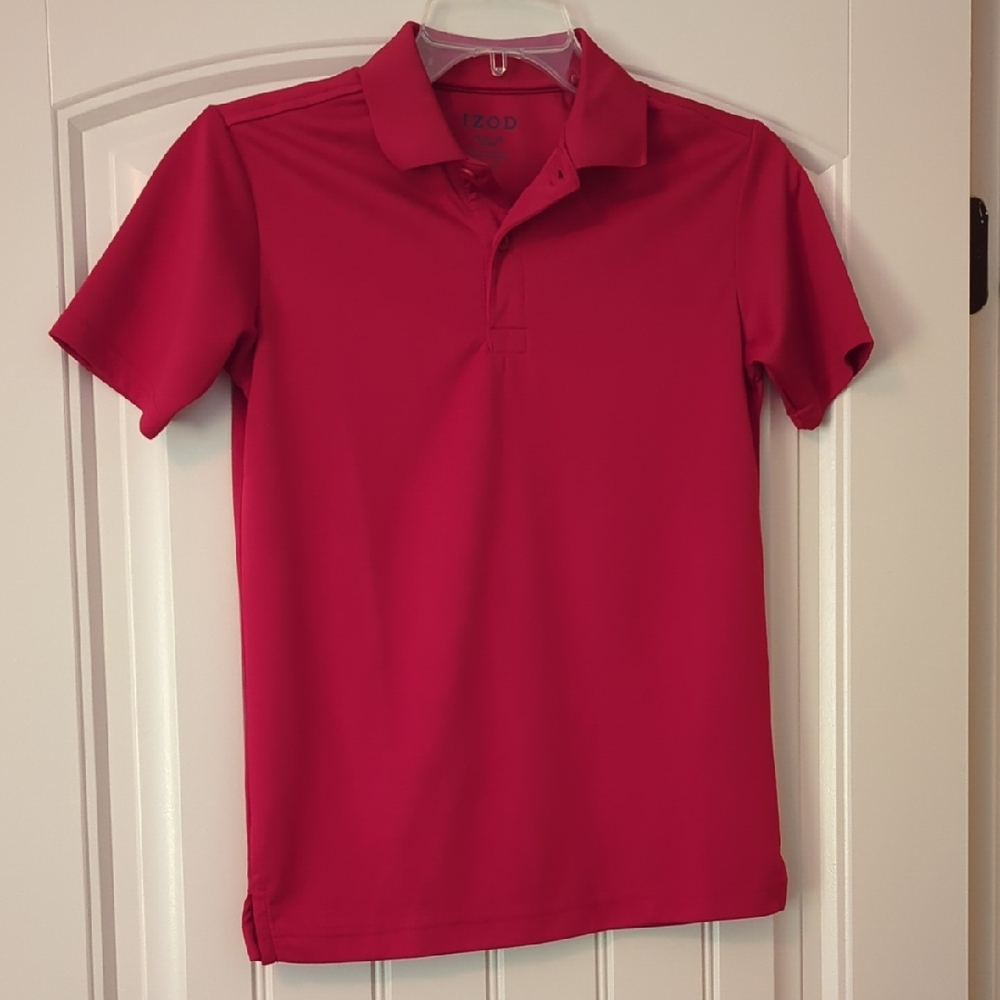 Izod Vibrant Red Polo Shirt - Youth